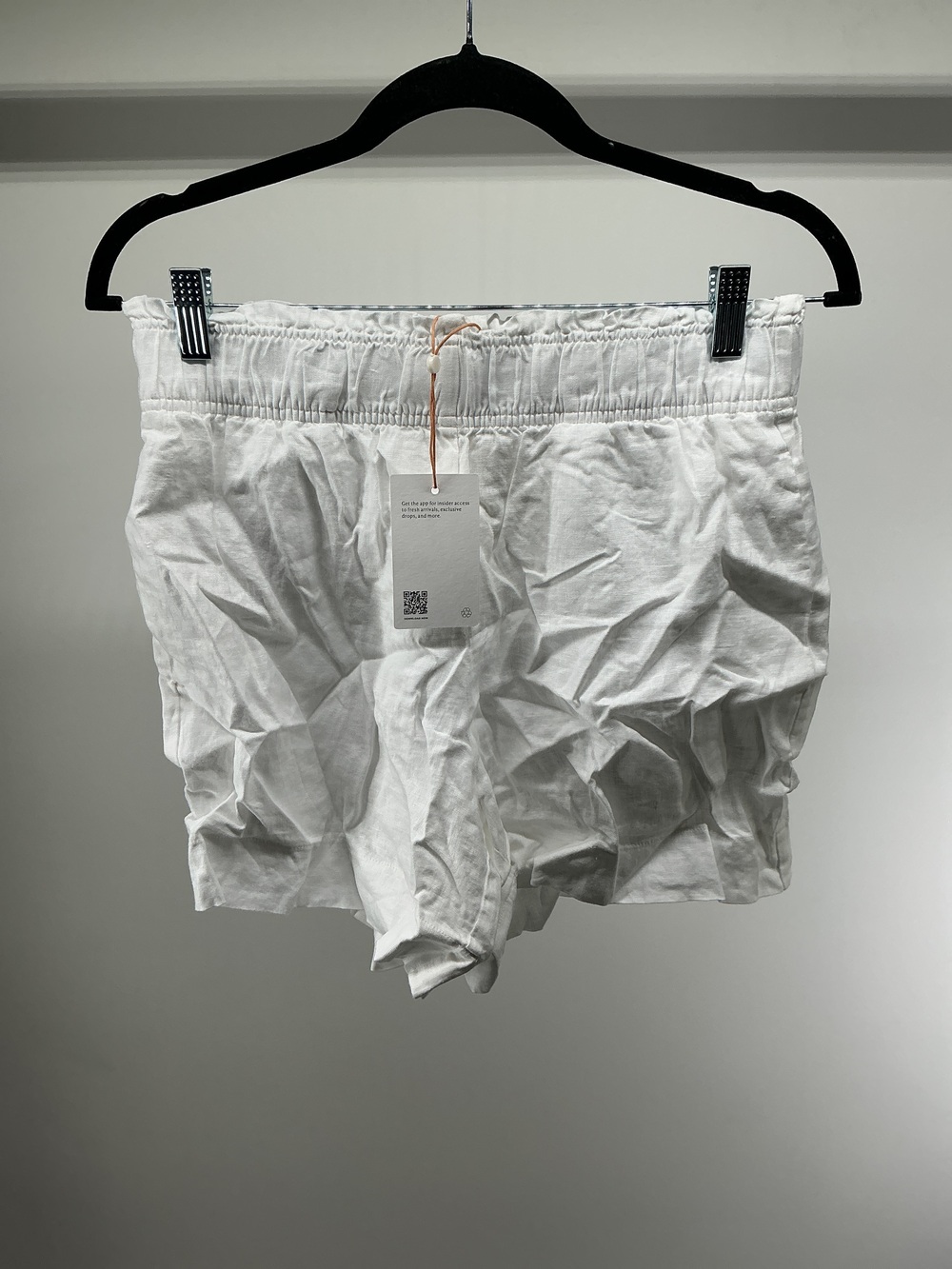 100% European Linen High Waisted Shorts